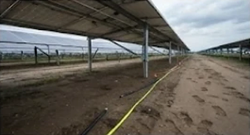 張り直したケーブルと再び荒らされた発電所